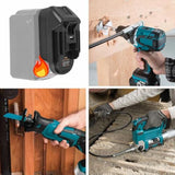 Battery Adapter For Makita 18V Tools, For Dewalt 20V & For Milwaukee M18 18V Battery To For Makita 18V Battery Tools, With Usb Charging Port