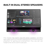 Mobile Pixels Fold Portable Monitor, 15.6 "1080P Full Hd Laptop Monitor, Plug And Play Usb C/Hdmi Travel Monitors With Smart Case For Macos/Windows/Android/Switch