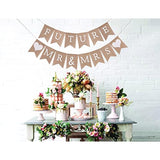 Future Mr&Mrs Burlap Banner - Future Mr&Mrs Couples Shower Decor,Bridal Shower Decorations,Engagement Banner, Best Bridal Wedding Supplies