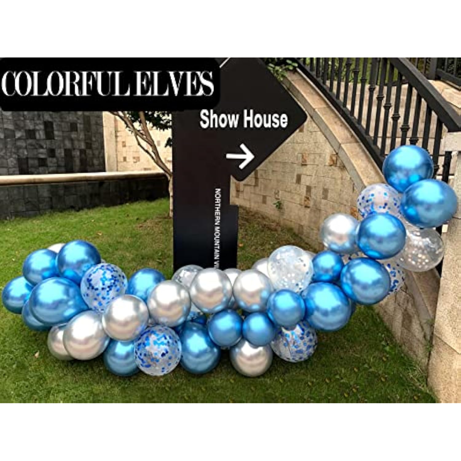 12 Inch 100 Pcs Latex Metallic Chrome Balloons Helium Shiny Thicken Balloons Party Decoration (Silver)