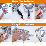 Black Happy Birthday Decorations For Men,Black Birthday Decorations With Banner, Fringe Curtains,Foil Balloons, Balloon Kits For 21St,25Th 27Th 30Th 35Th 40 50 60Th Birthday Decorations