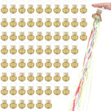 150pcs Gold Streamer Poppers Hand Throw Party Decorations