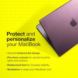 Incase Dots Hardshell with Makrolon - MacBook Pro 16 inch Case - 2024, 2023, 2022, 2021, M4, M3, M2, M1 - MacBook Case, Laptop Cover, Protective Hard Shell, Scratch Resistant, Lightweight - Black