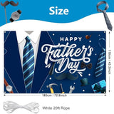 Fathers Day Banner Backdrop Fathers Day Decorations Fathers Day Backdrop for Photography Happy Fathers Day Banner Backdrop Fathers Day lndoor Outdoor Party Wall Background