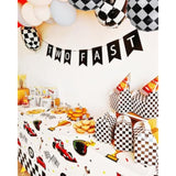 1 Pcs Racing Car Theme Party Plastic Table Cover Boys Birthday Party Decorations Supplies