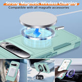 Magnetic For Google Pixel 10/Pixel 10 Pro Case[Compatible With Magsafe][Rugged Military Grade Shockproof][Scratch Resistant] Full-Body Sturdy Slim Protective Phone Cases Cover (Black/6.3 Inch)