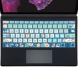 Silicon Keyboard Cover Skin For Microsoft Surface Pro 7 2019/Surface Pro 6 201