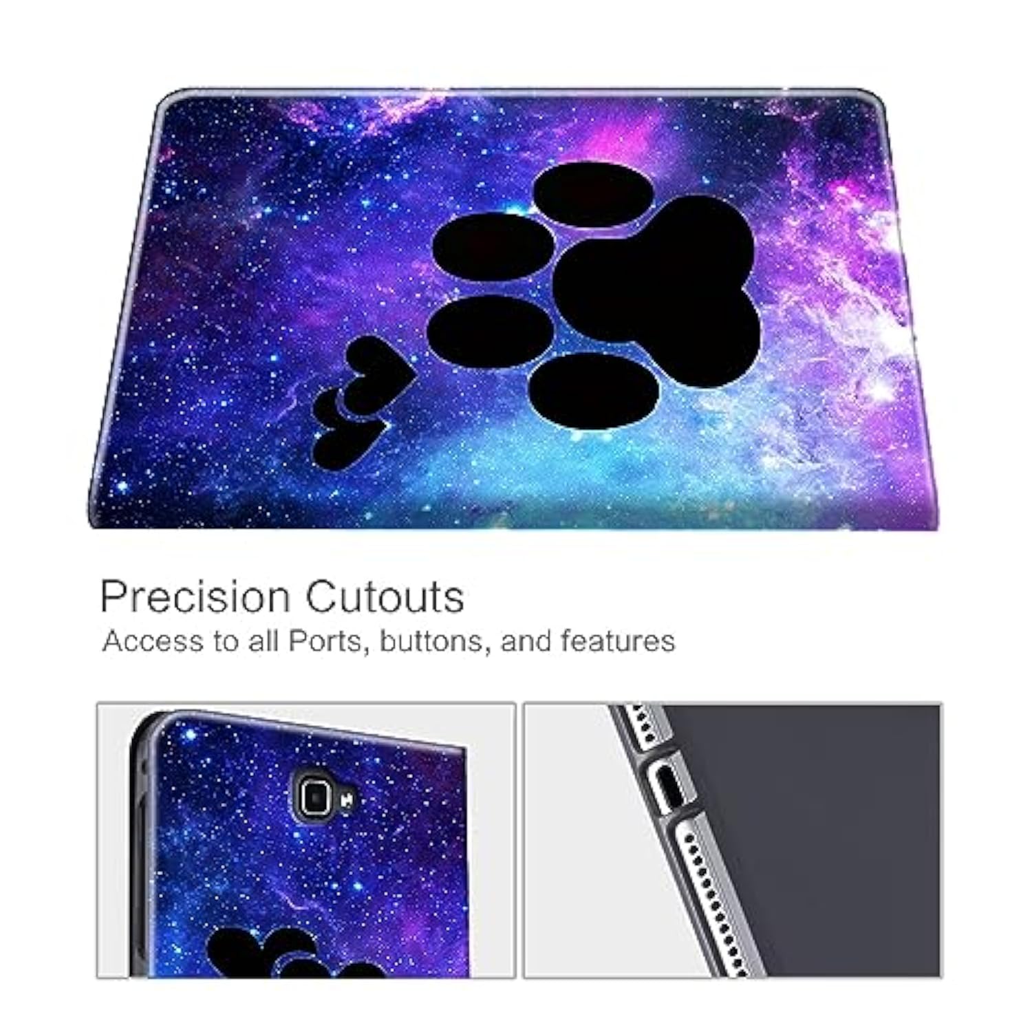 For Samsung Galaxy Tab A 10.1 Case 2016,Heavy Duty Shockproof Folding Stand Pr