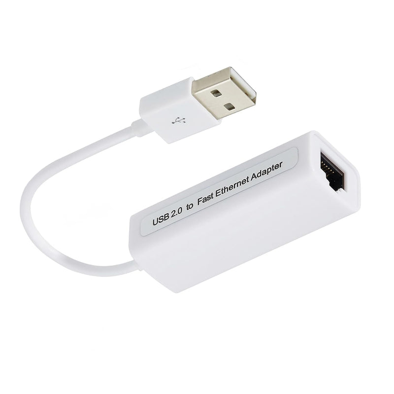 Usb Ethernet Network Adapter, Compatible With Laptops And Usb 2.0 Devices, For