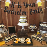 It Is Your Bachelor Party Banner For Bachelor Engagement Wedding Party Decorations Supplies