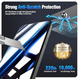 9H+ Glass For Iphone 15 Pro Privacy Screen Protector [Military Grade & Shatterproof] Screen Protector 15 Pro Tempered Glass Full Coverage Protection, 2 Packs