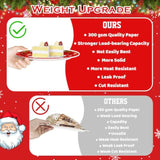 192Pcs Christmas Paper Plates And Napkins Merry Christmas Party Decorations Tableware, Plates, Cup, Funny Xmas Disposable Dinnerware Set Xmas Party Supplies Serve 24 Guests