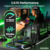 GearIT Cat 6 Ethernet Cable 7 ft (20-Pack) - Cat6 Patch Cable, Cat 6 Patch Cab