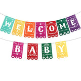 Mexican Welcome Baby Banner Fiesta Baby Shower Decorations Felt Banner Taco Bout Decorations Cinco De Mayo Party Supplies