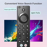 Replacement Voice Remote Control For All Insignia/Toshiba Or Pioneer Fire Smart Tvs Compatible With Amz Omni Tv And Amz 4-Series Fire Smart Tv Remote