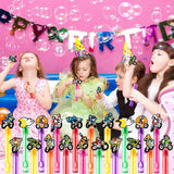 Dirt Bike Party Favors For Kids – 24Pcs Motocross-Themed Bubble Wands, Great For Birthday Supplies, Pinata Fillers, Goodie Bags & Classroom Rewards