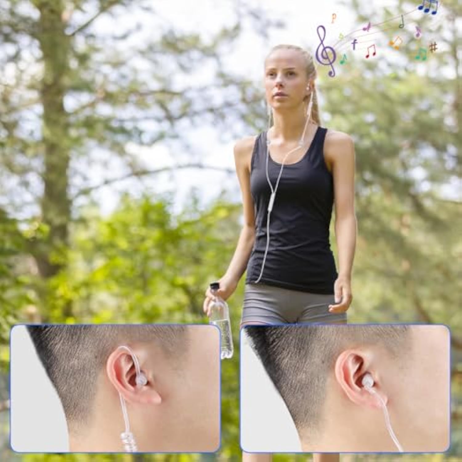Earphones, Headphones With Microphone Heavy Bass Stereo Noise Blocking Mobile