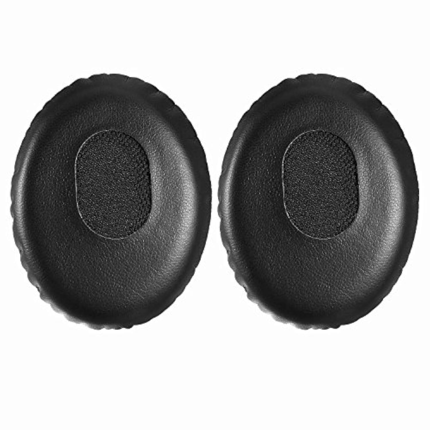 Qc3 Earpads, Replacement Pu Leather & Memory Foam Ear Cushions Cover Kit For Bose Quietcomfort 3, On Ear, Oe, Oe1 Headphones Only (Black)