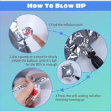 Blue And Black Happy Birthday Decorations For Men,Birthday Decorations With Banner, Fringe Curtains,Foil Balloons, Balloon Kits For 21St,25Th 27Th 30Th 35Th 40 50 60Th Birthday Decorations