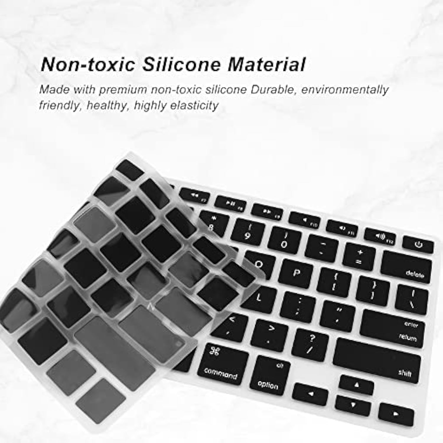 English Silicone Keyboard Cover Skin For Macbook Air 13 Inch A1466 A1369(Relea