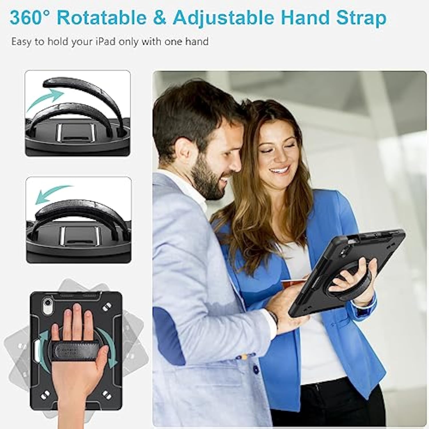 Case For Ipad Mini 6 2021: Military Grade Shockproof Silicone Protective Cover