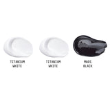Liquitex Basics Acrylic Paint Set, 3 x 118ml (4-oz.) Tube Paint Set, Two White & One Black
