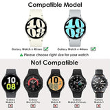 [5+5 Pack] Galaxy Watch 6 Screen Protector Case 40Mm, Anti-Fog Tempered Glass Protective Film And Hard Pc Protective Bumper Compatible With Samsung Galaxy Watch 6 40Mm Accessories