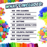 Arts & Crafts Supplies Kits & Materials Set For Kids, Toddler - Carl & Kay