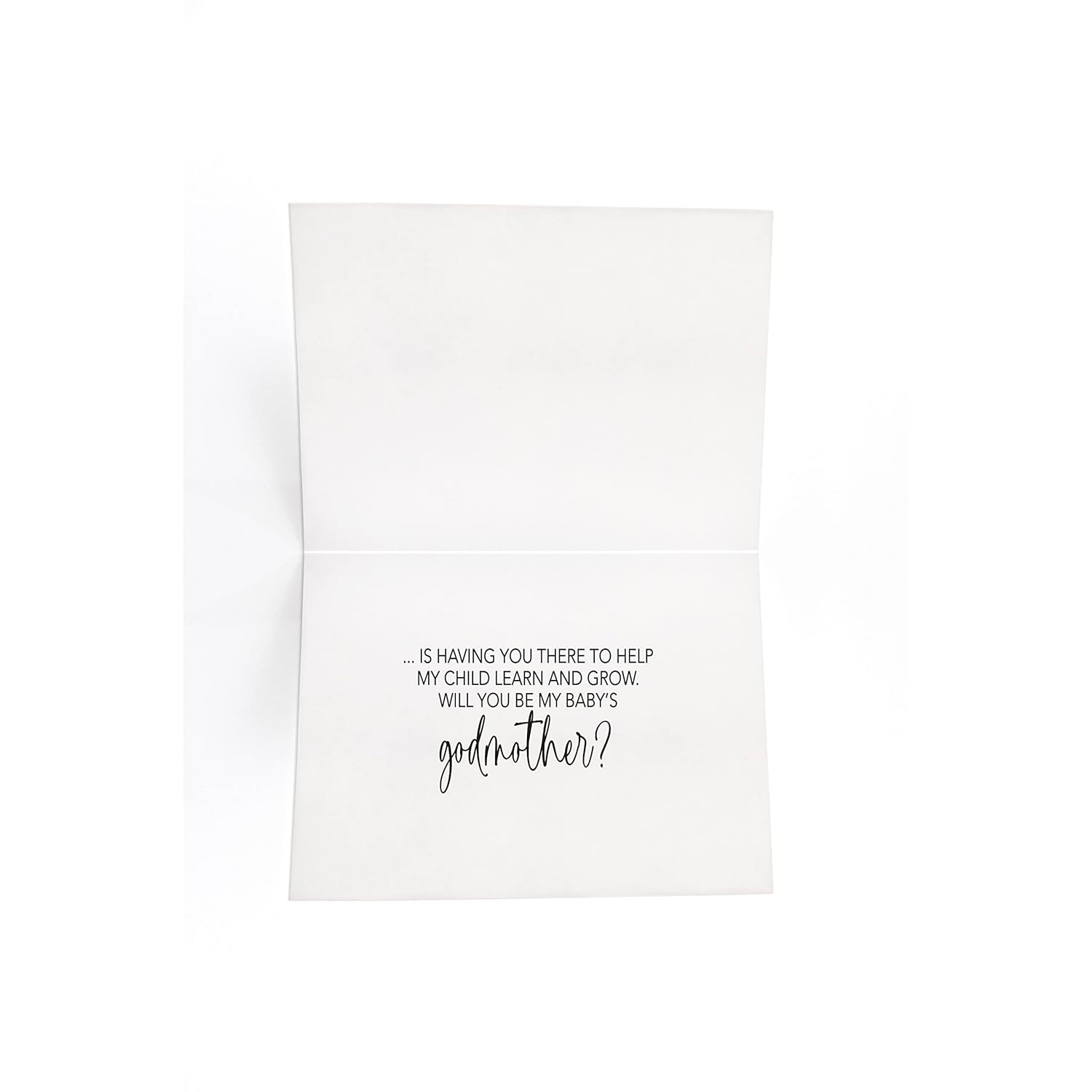 Will You Be My Godmother Asking Proposal Card For Best Friend, God Mother Request Card From Niece Nephew (Best Friend Godmother2)