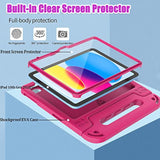 Kids Case For Ipad 10Th Generation 10.9" 2022 - With Built In Screen Protector