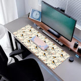 Skull Gaming Mouse Pad, Desk Mat, Non-Slip Rubber Base Cool Aesthetic Mousepads For Computer Laptop Keyboard Office School Home Desktop Decor 31.5" X 11.8"