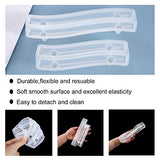 8 Pcs Tray Handles For Resin Mold,4 Set Silicone Tray Handle Mold Epoxy Resin Casting Halloween Molds For Diy Art Craft Storage Cabinet Cupboard Serving Board Jewelry Trays Drawer Fruit Platter