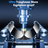 [2+2 Pack For Google Pixel 9A Privacy Screen Protector And Camera Lens Protector, Tempered Glass Anti-Spy, Anti-Scratch, Bubbles Free, Easy Installation