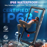 2025 New For Samsung Galaxy S24 Ultra Case Waterproof, [Built-In Camera & Screen Protector][ Grade Shockproof][Ip68 Underwater][Dustproof][Dropproof] Full Body Phone Case For S24 Ultra 6.8"