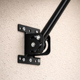 Adjustable Mounting Pole Antenna Mount Outdoor TV Antenna Universal Weather Proof Attic Mount Brackets, Easy Installation and Solid Structure