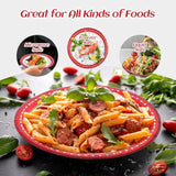 65 Pcs Christmas Paper Plates Disposable Party Plates For Dessert Dinner Appetizer Salad Cake Cookies Merry Christmas Holiday Dinnerware Party Decoration Supplies