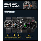 Orzero (4 Pack) Watch Screen Protector Compatible For Samsung Galaxy Watch 8 Classic 46Mm/4 Classic 46Mm/3 45Mm/Garmin Forerunner 55, 45, 45S, Tempered Glass High Definition Bubble-Free