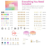 20,000 Pcs Clay Beads Bracelet Making Kit, 120 Colors 6 Boxes Polymer Beads Spacer Heishi Beads & Jewelry Kit With Pendant Charms Elastic Strings, Crafts Gift For Kids Adults