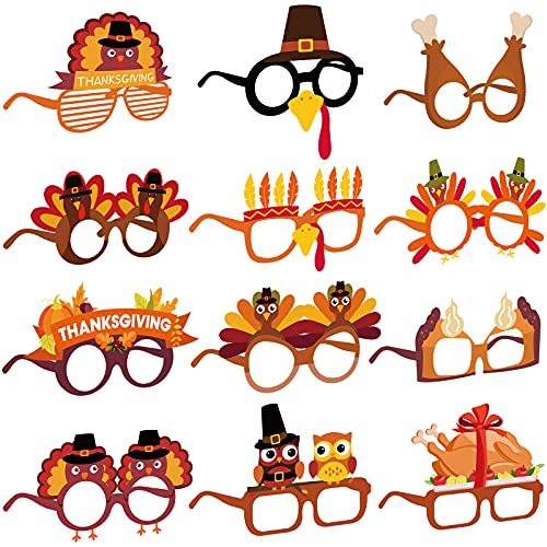 Thanksgiving Party Supplies for 24 Guests, Turkey Disposable Dinnerware Set with Dinner Plates, Dessert Plates, Cups, Napkins, Forks & Tablecloth, Give Thanks Fall Decorations for Thanksgiving Dinner