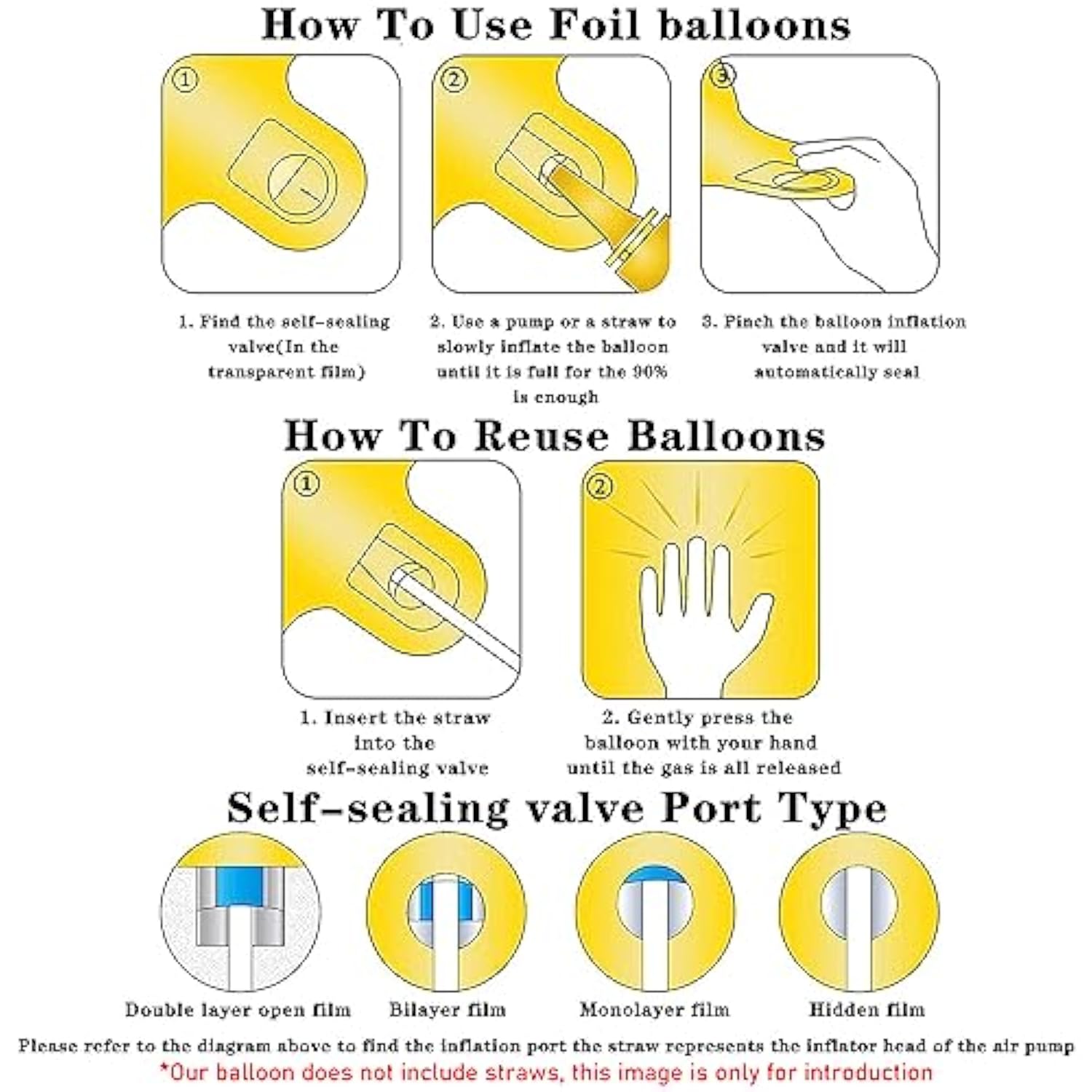 10Pcs Ice Cream Balloons, Donut Candy Birthday Number Mylar Foil Balloon Ice Cream Theme 7Th Birthday Party Supplies Decorations