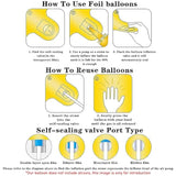 10Pcs Ice Cream Balloons, Donut Candy Birthday Number Mylar Foil Balloon Ice Cream Theme 7Th Birthday Party Supplies Decorations