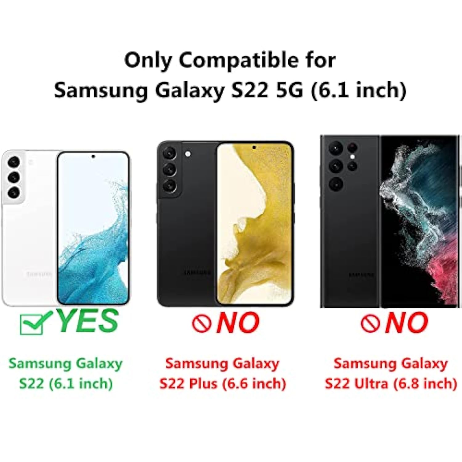 Galaxy S22 5G Wallet Case, [Butterfly & Flower Embossed] Pu Leather Wallet Case Flip Protective Phone Cover With Card Slots And Kickstand For Samsung Galaxy S22 6.1-Inch (Rose Gold)