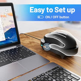 Mouse Jiggler Usb With Countup Timer Lcd, Mouse Mover Jiggler With 3 Realistic