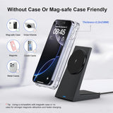 20W Wireless Charger Stand for iPhone, Wireless Charger Fast Charging Station for iPhone 17/16/15/14/13/12, Magnetic Phone Charger Stand for