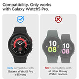 Spigen Liquid Air Designed for Samsung Galaxy Watch 5 Pro Case 45mm (2022) - Matte Black
