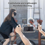 SmallRig Universal Phone Cage, Smartphone Video Rig Kit with Handles, Handheld Filmmaking Vlogging Case Stabilizer for Videomaker, for iPhone for Samsung for Pixel and Other Android Phones