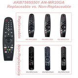 2024 New An-Mr22Ga Magic Remote For Lg Smart Tv Remote With Voice Pointer Compatible With Lg Tvs Since 2018-2022, Replace An-Mr22Ga/Gn An-Mr21Ga An-Mr19Ga An-Mr18Ga, With Hot Key, 5 Year