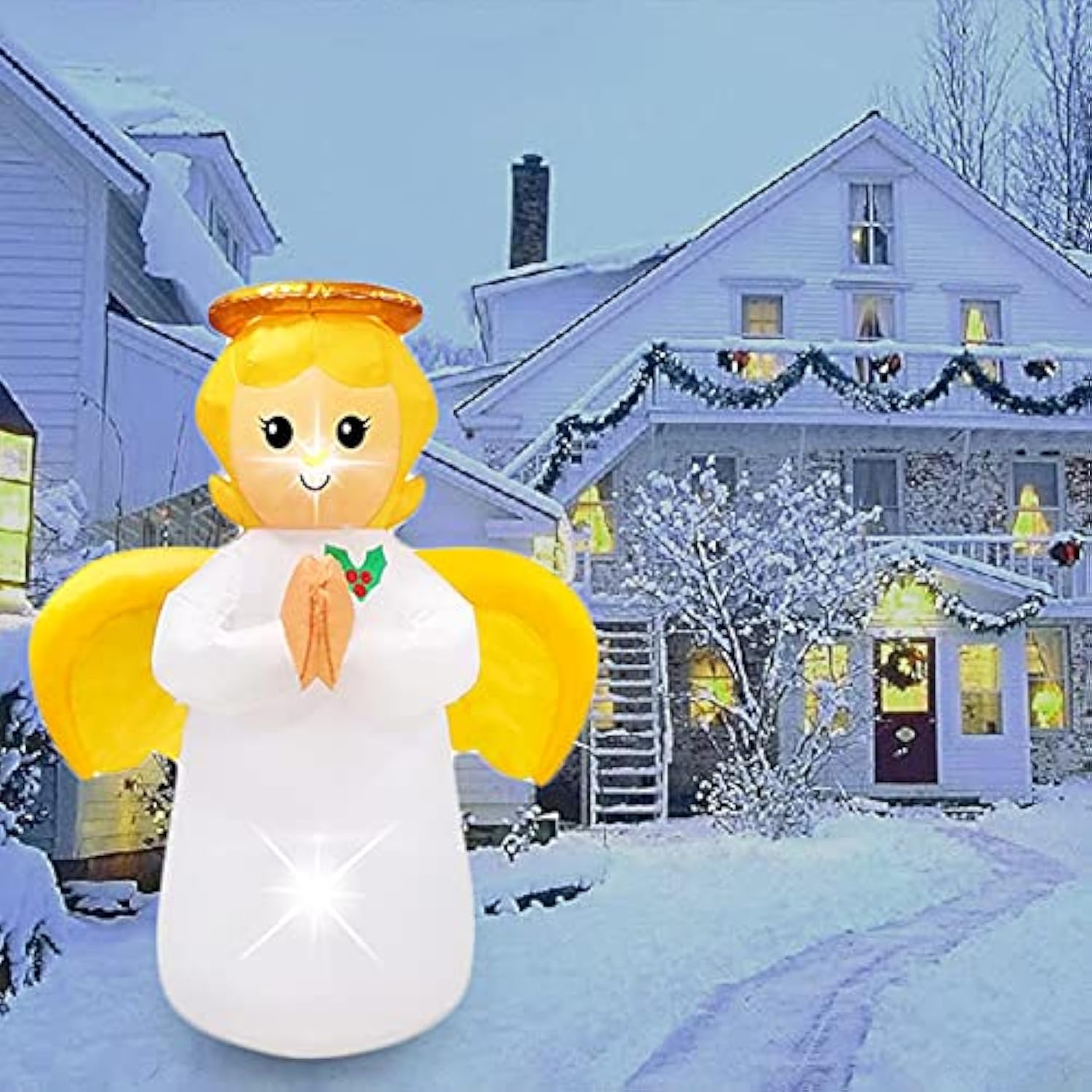 Christmas Inflatables Angel Outdoor Decorations Thanksgiving Inflatables Angel,Religious Christmas Blow Up Yard Decorati