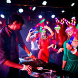 260 Pcs Glow In The Dark Party Supplies, New Year Party Favors - 20 Foam Glow Sticks, Led Glasses, Bunny Ear Headbands And 200 Glow Sticks For Kids Or Adults