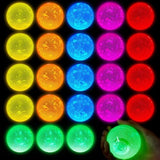 36-Piece Glow in the Dark Balls for Christmas and New Year Party Favors